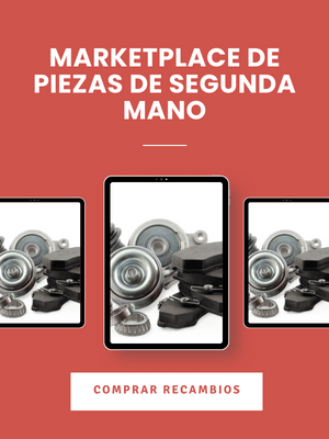 Plataforma online de piezas de segunda mano